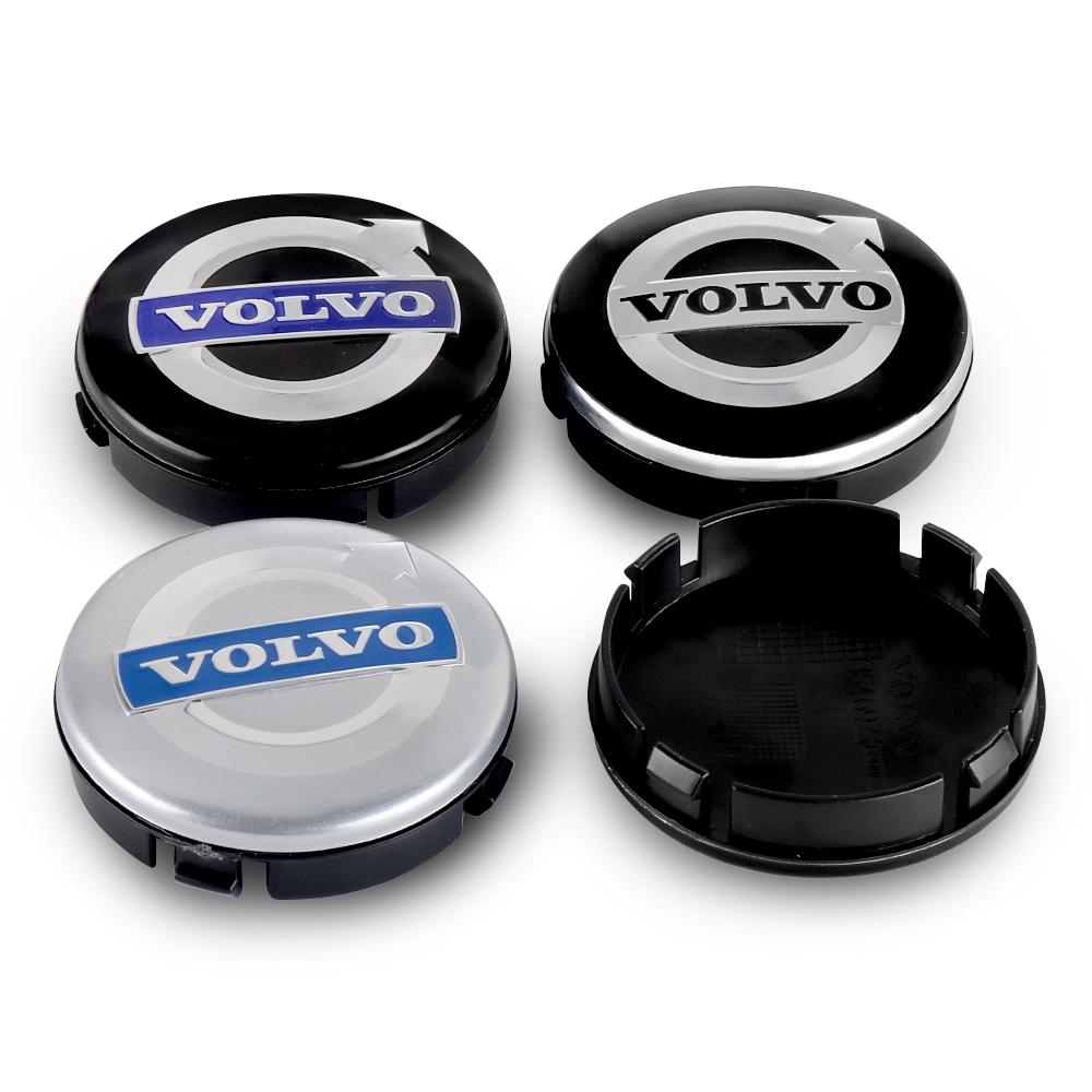 64MM 4KS Originální středová krytka kola auta Znak na střed kola pro Volvo Rdesign T6 AWD C30 C70 S40 S60 S70 S80 S90 V40 V50 V60 V70 V90