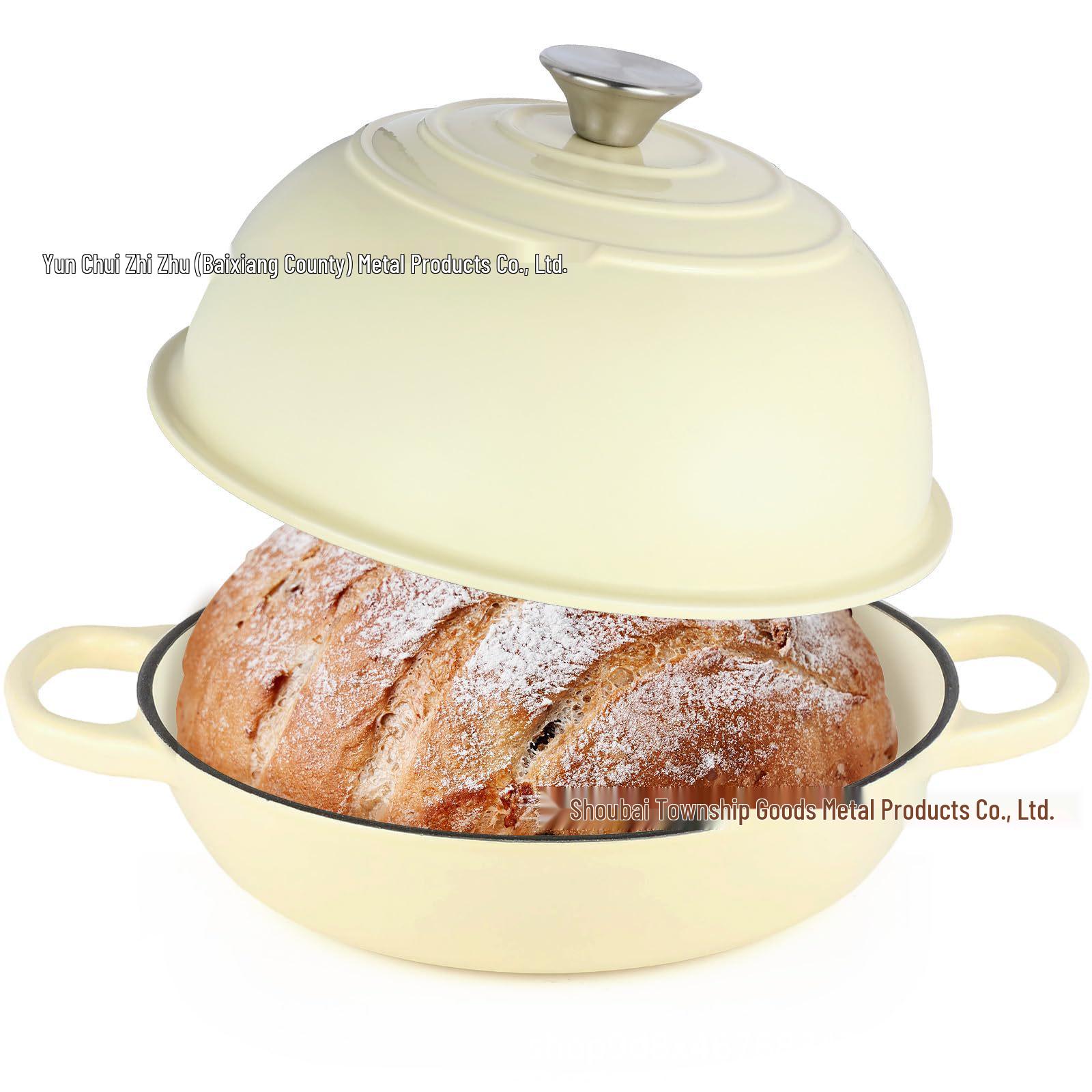 26cm Non-Stick Enamel Cast Iron Bread
