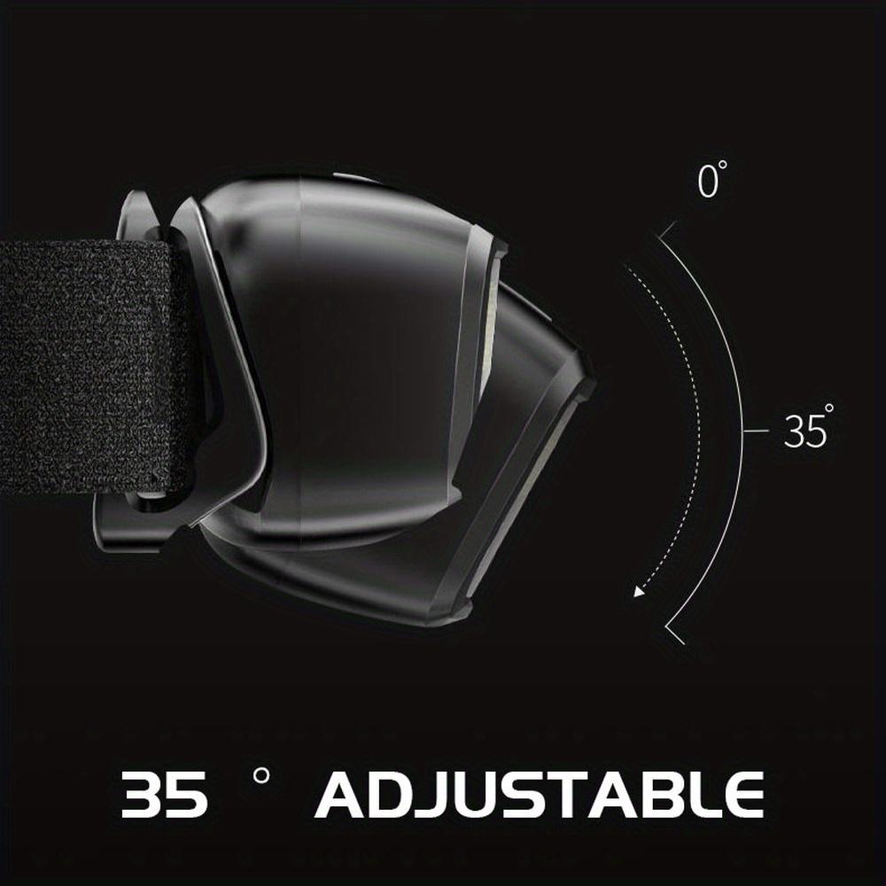 Powerful LED Sensor Headlamp USB Rechargeable Headlight Led Head Torch Camping Search Light Head Flashlight for Fishing Lantern