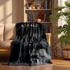 Billie eilish Custom Flannel Blankets Soft Warm Cozy Throws for Home Decor Holiday Gifts