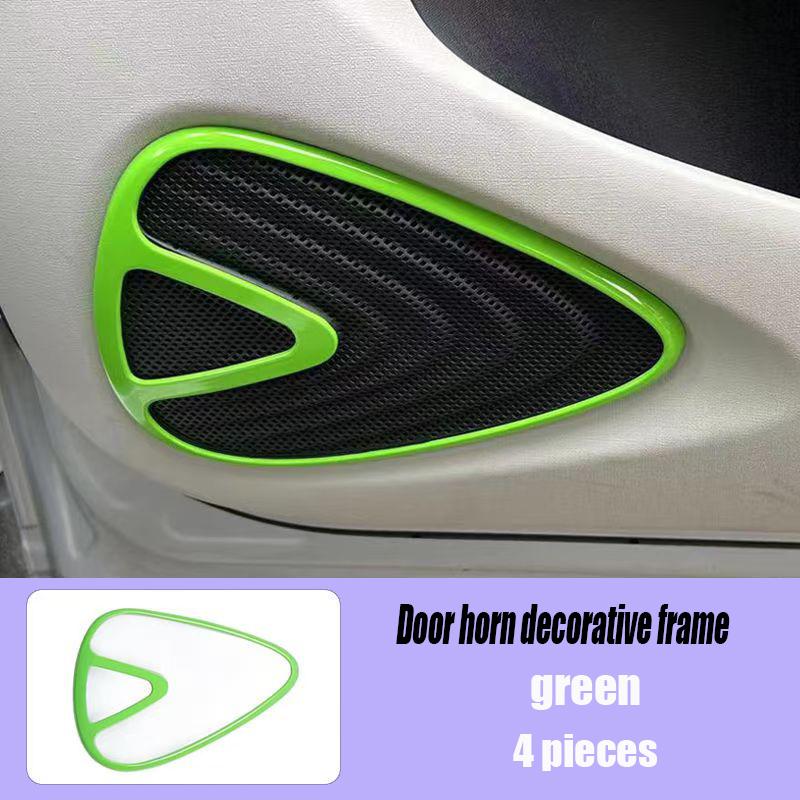 For BYD Dolphin 2024 Door horn decorative frame Multiple colors Automotive interior modification