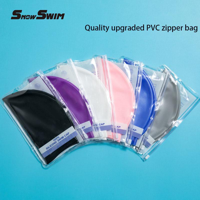 Adult Silicone Swim Caps Men And Women Solid Color High Quality Swimming Cap For Women Swimming Pool Accessories