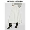 UR 2026 Women's Denim Lyocell Elastic Waist Casual Skirt