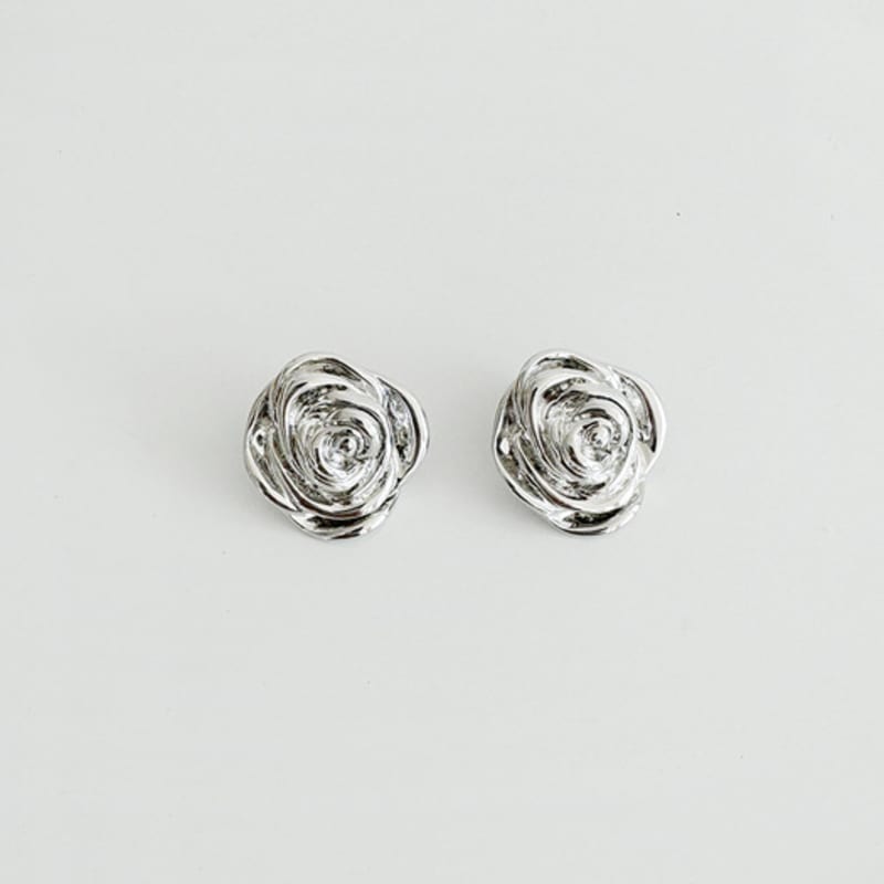 August Harmony Gemma Rose Earring / 2color