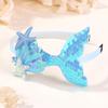 1PC Mermaid Princess HairBands for Girl Shining Sequins Starfish Headband Lovely Creative Sweet Handmade Headwear Hair Accessory