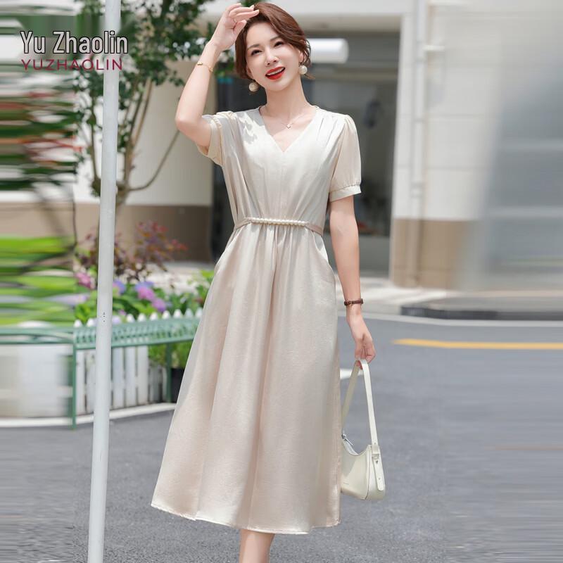 Elegant A-Line Midi Dress for Women 5X1