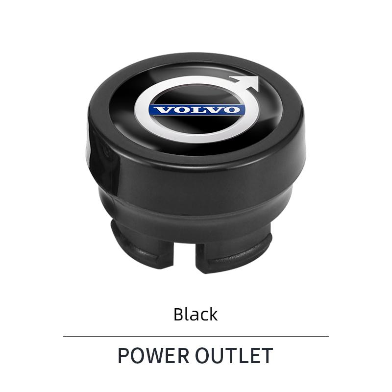 Car Cigarette Lighter Protective Cover Dust Plug Decoration For Volvo XC60 S60 V40 V50 V60 S80 S40 C30 AWD C70 S40 S60 S80 S90 T