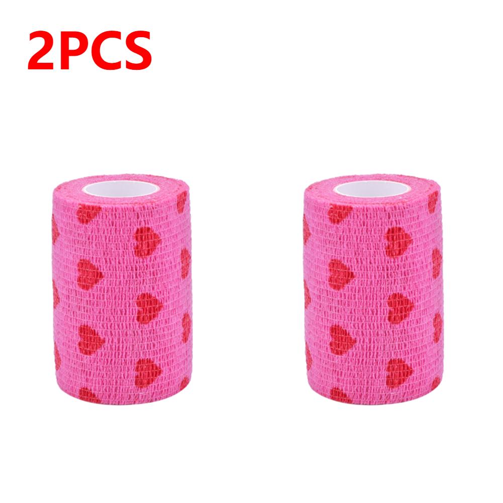 1-10pcs Cat Self-adhesive Elastic Bandage for Pet Dog Cat Bandage Leg Cover Protector Strap Bandage Non-woven Cohesive Bandage