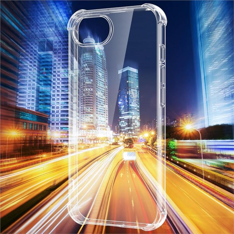 Shockproof Original Clear Back Cover Fundas For iphone17e Luxury Case iPhone 16e 17e Cover iphone 16 17 E Soft Silicone Cover