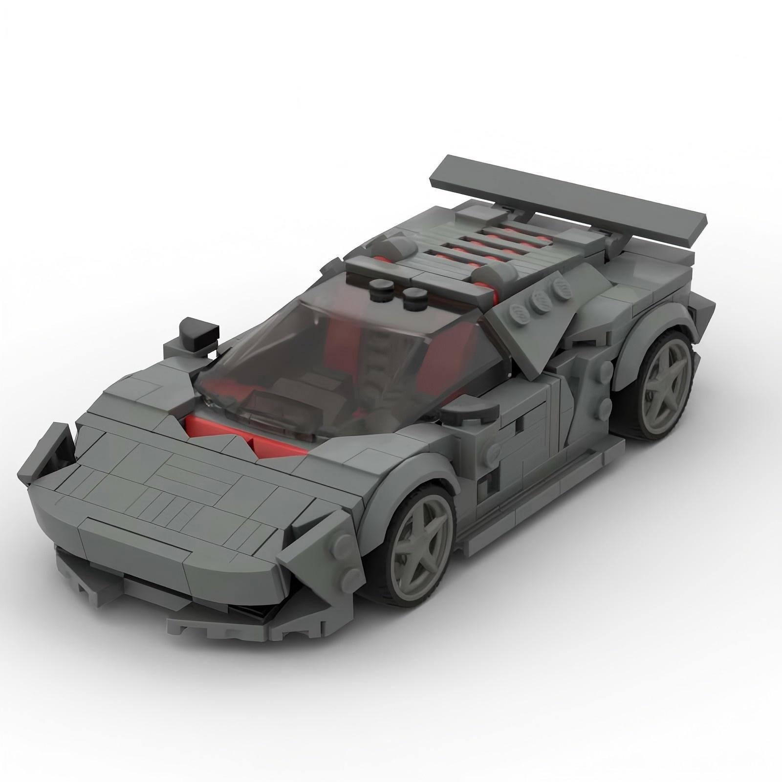 

Совместимый с Lego MOC-139617 Модельный набор Lamborghini Sesto Elemento