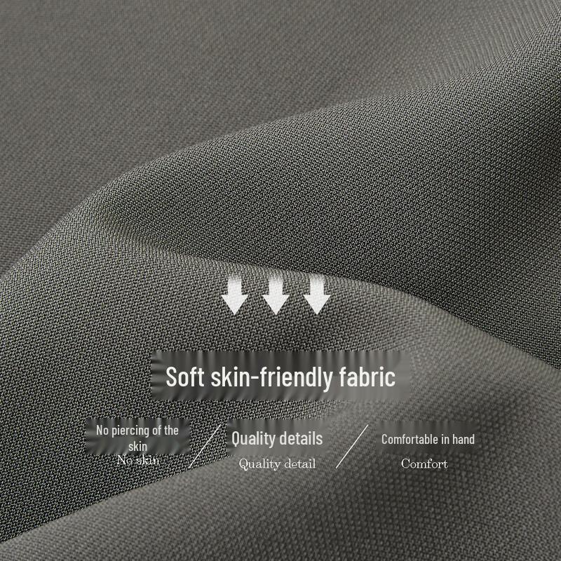 Demana French Minimalist Irregular Collar A-Line Dress