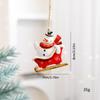 Cross-border Christmas Reindeer Ornaments: Cartoon Tree Decorations & Holiday Accessories