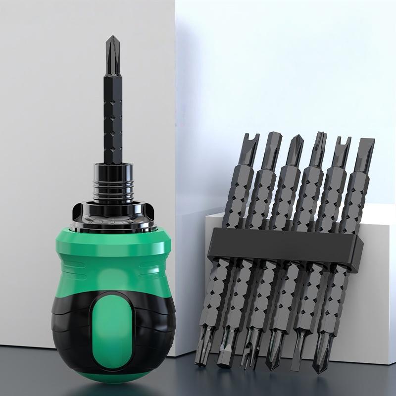 2/3/4/7Pcs Multifunctional Adjustable Inner Cross Shaped Triangular Plum Blossom Shaped Screwdriver Ratchet Screwdriver Set