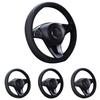 15 Car Accessories Steering Wheel Cover Breathable Leather Anti Slip-Universal