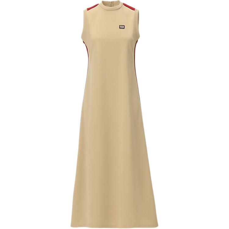 

Onitsuka Tiger Logo Patch Round Neck Breathable Sleeveless Dress Women dresses 2182B484-250 M