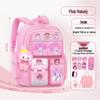 Kuromi Lightweight Large Capacity Schoolbag for 6th Grade Girls - Spine Protecting Double Shoulder Design