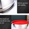 Prepping Mixing Bowls with Lids Stainless Steel Egg Whisking Pan Salad Bowl Set  Cooking Baking
