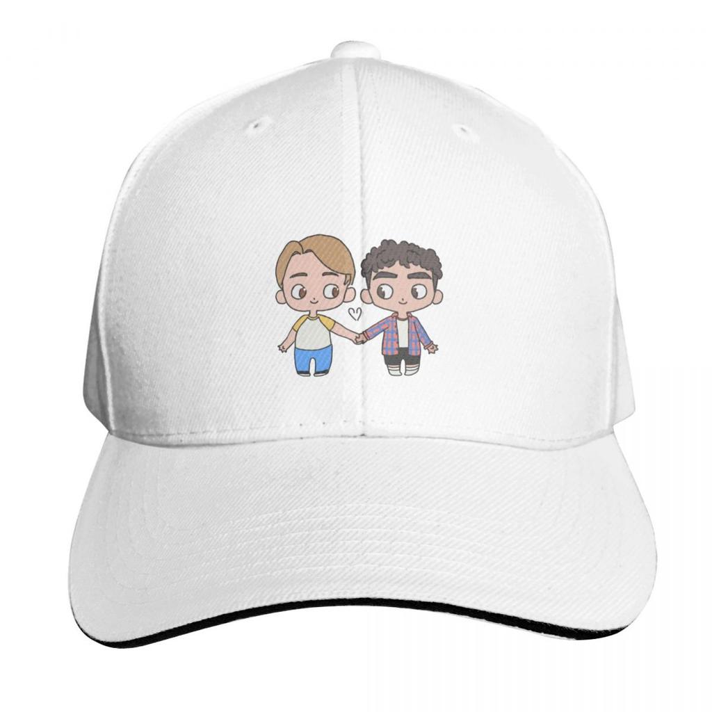 Heartstopper Nick Charlie Baseball Cap Moisture Wicking Quick Dry Curved Brim Classic Fit Low Profile Unstructured