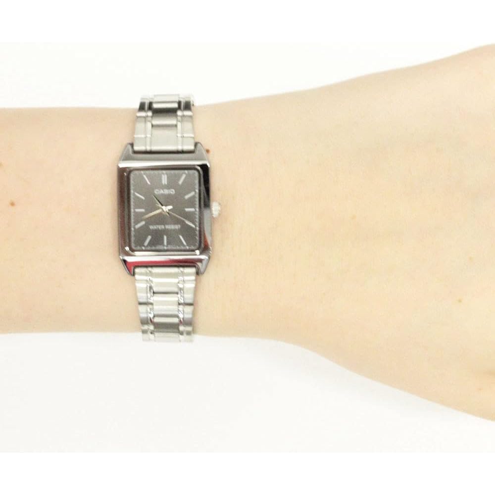 CASIO Casio Standard Cheap Casio Watch Women's Metal Silver Black LTP-V007D-1E [Parallel Import]