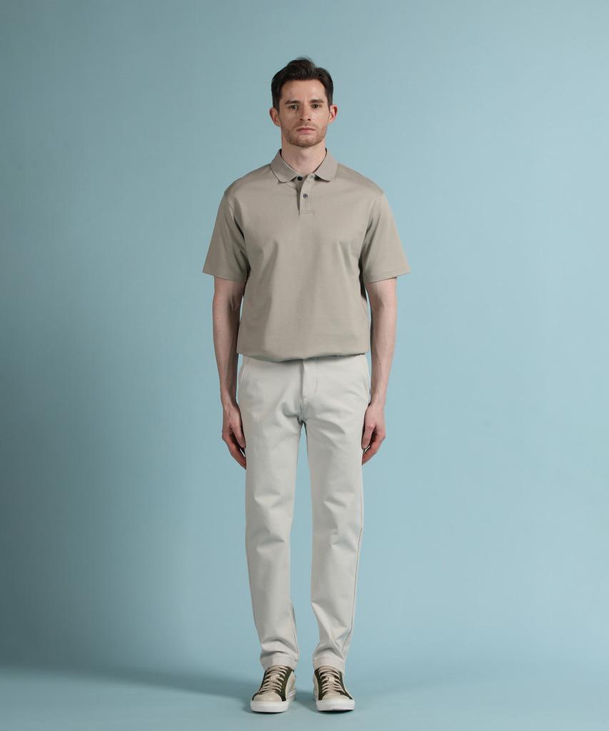 PANICALE Beige Lyocell Blend Polo Shirt