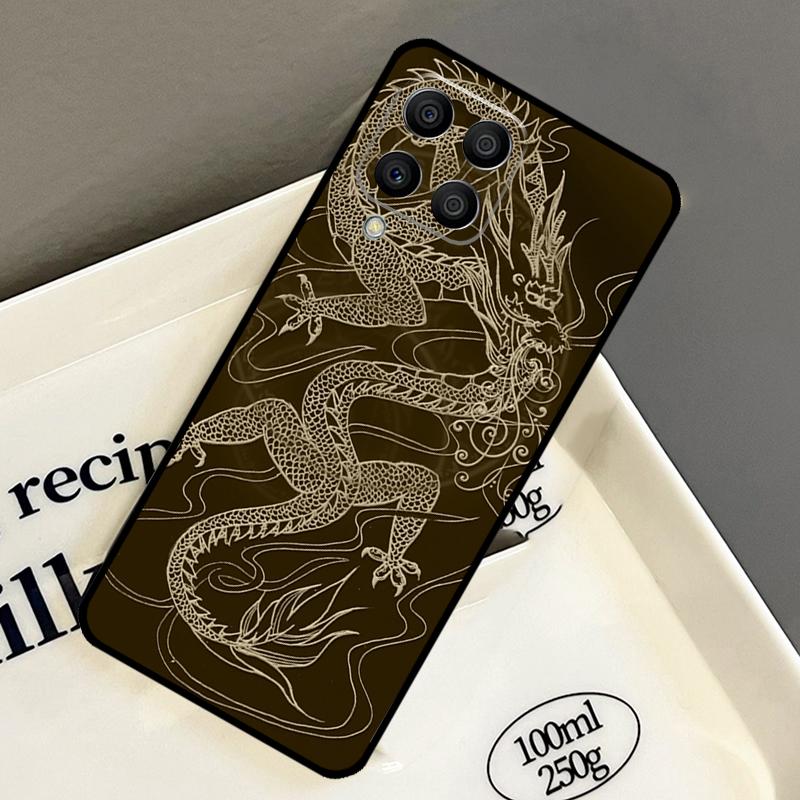 Chinese Dragon Case For Samsung Galaxy M14 M34 M54 M56 M16 M36 M13 M15 M35 M55 M11 M31 M53 M51 M12 M32 M52
