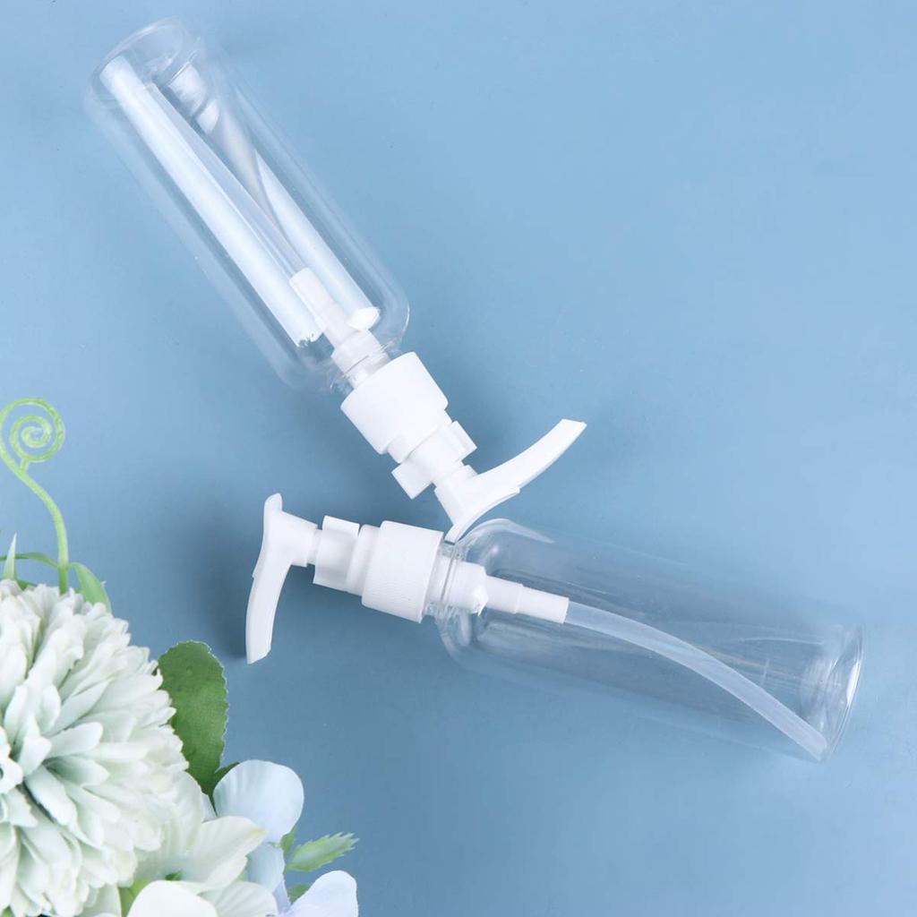 Portable Plastic Pump Dispenser Bottle Lotion Bottles Easy To Fill And Refill Portable
