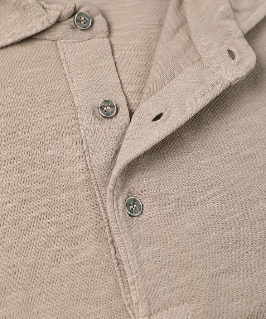 PANICALE Garment-Dyed Pastel Collared T-Shirt 2 Colors