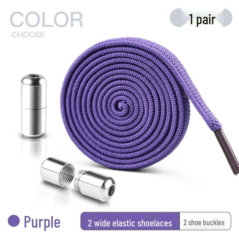 Elastic No-Tie Shoelace Buckle for Men, Women, and Kids