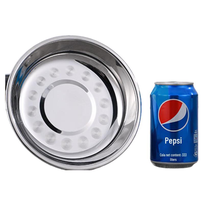 

Qianhua Zhike Extra Thick Stainless Steel Deep Dinner Plate Set