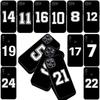 Nummer Fußball Basketball Sport Glückliche Hülle für Apple iPhone 17 Pro XS Max Air XR 6 Plus X 5 + SE 2022 SE2 6+ Hülle Handyhülle