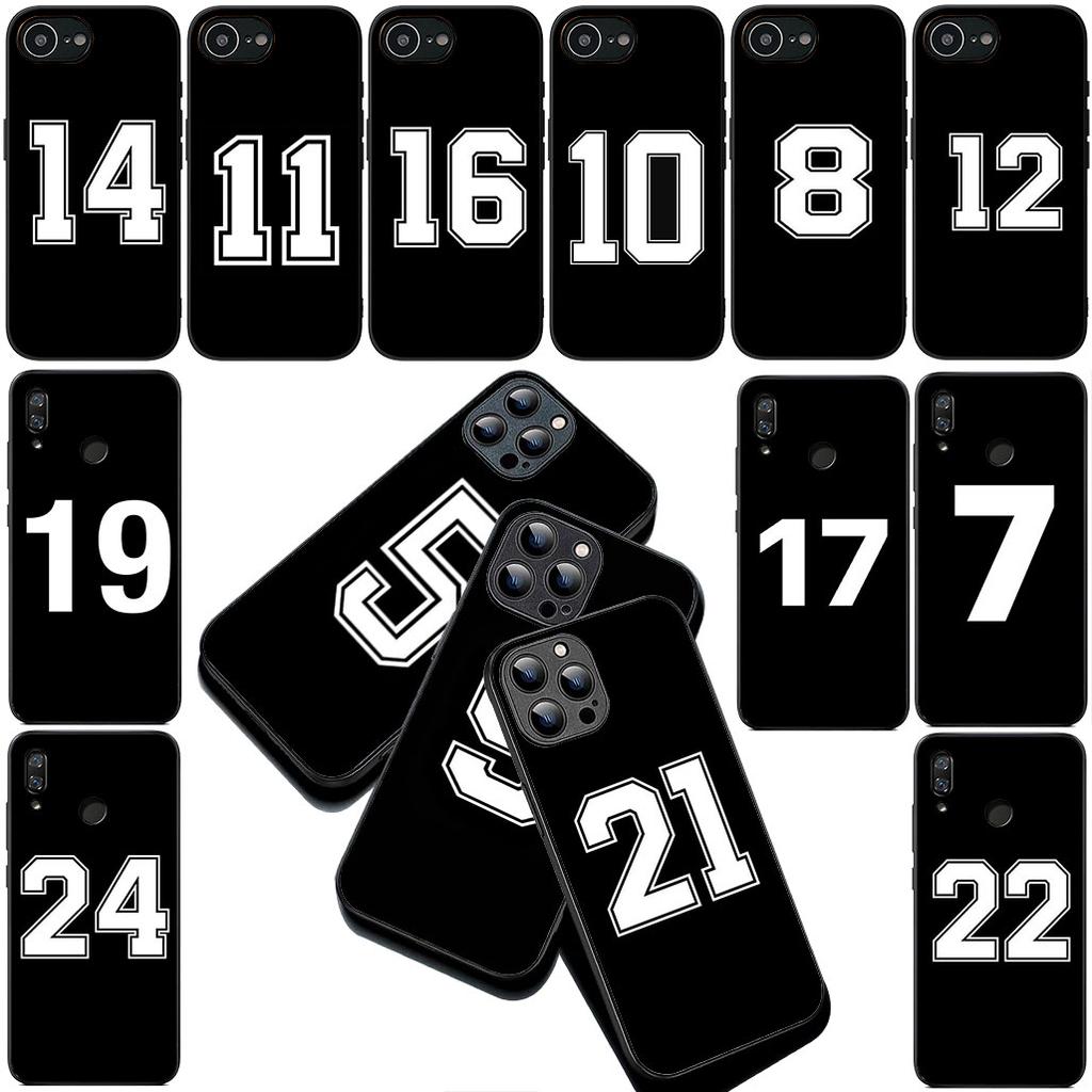 Number Football Basketball Sport Lucky Cover for Xiaomi Poco C75 C65 C85 X7 X6 M8 F7 F8 Ultra F6 Pro 5G Mi Coque Phone Case