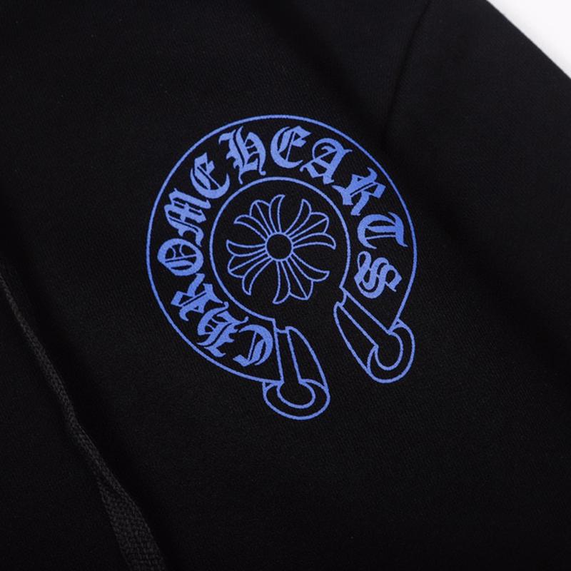 819 CHROME HEARTS Herbst und Winter 2026 Neu Übergröße Klassischer Stil Logo Kapuzenpullover, Geeignet für Paare zum Tragen