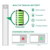 A84E-LED Motion Sensor Cabinet Light,Under Counter Closet Lighting, Wireless USB Rechargeable Kitchen Night Lights