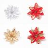 Create A Perfectly Festive Atmosphere With Artificial Glitter Flower Xmas Decor