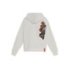 Li-Ning X OG_SLICK Serie Skateboard Estampado Gráfico Sudadera Holgada Jersey Unisex Tops Blanco Roto AWDS173-2