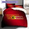 1. FC Union Berlin Muster Bettwäsche Bettdecken-Set Heimdekoration Geschenk (1 Bettbezug + 2 Kissenbezüge (ohne Füllung)).xwn