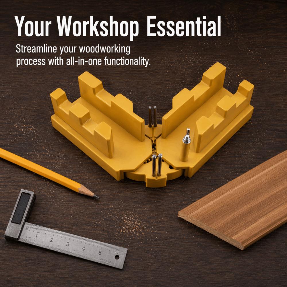 2 In 1 Design Measuring Cutting Tool Accurate Measuring Mitre Cutting Tool For Carpenters