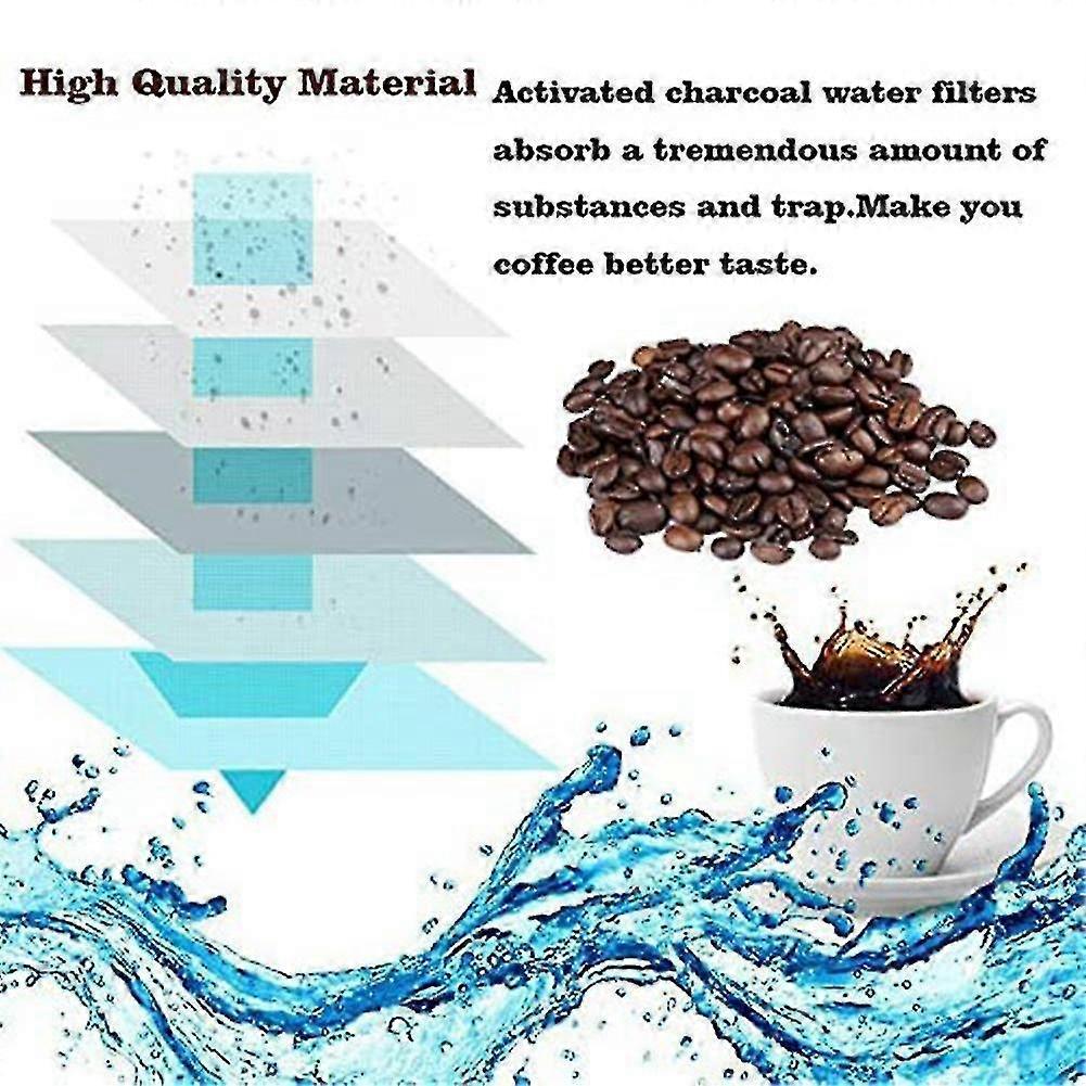 12pack For Bwf100 Compatible Filters Suitable For Bwf100 Espresso Charcoal Filt