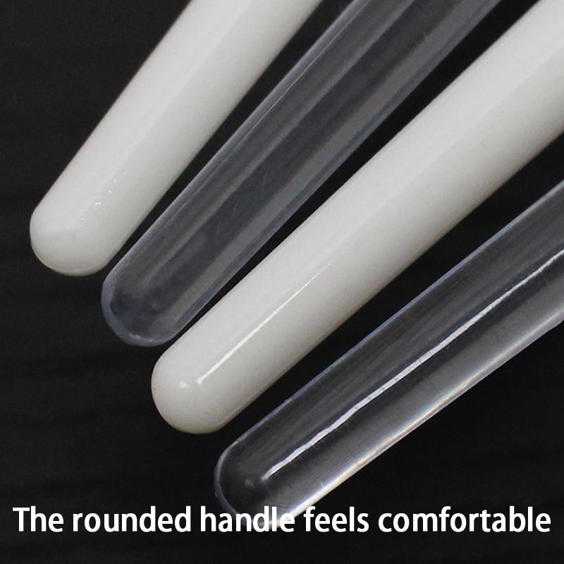 Pincel de Maquiagem em Forma de Leque Pincel para Máscara Facial Pincéis Aplicadores Macios Ferramenta de Beleza Facial Ferramenta Diy