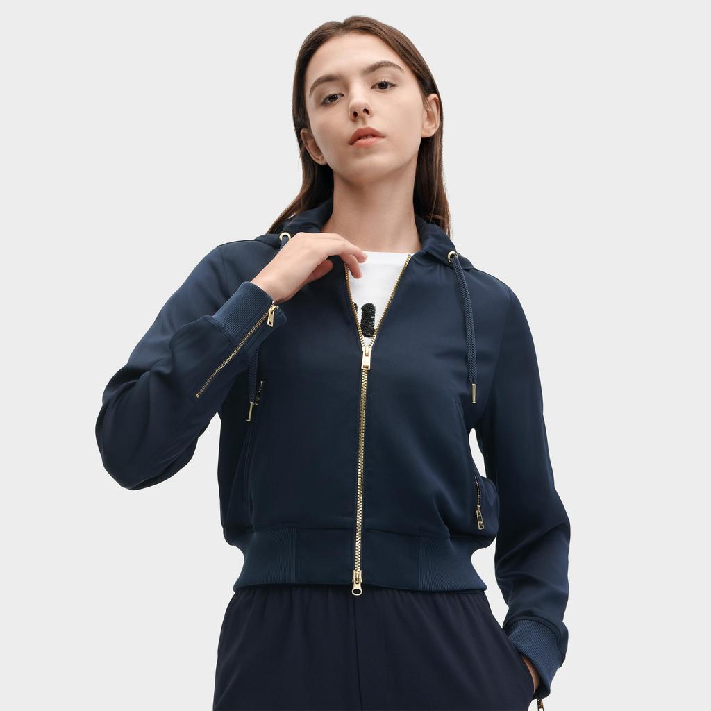 New FILA Jacket Women's Legend Blue F11W425703FNV