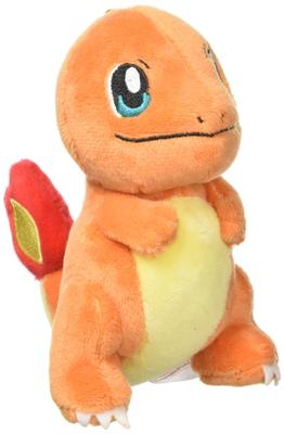 Sanei Boeki Pokemon ALL STAR COLLECTION Charmander Mascot W7 X D9 X H11cm Plush Mascot Pokemon PM02