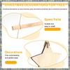 WON DIY Wooden Christmas Tree Wooden Wall Hanging Christmas Tree New Year Decoration For Home Ornaments