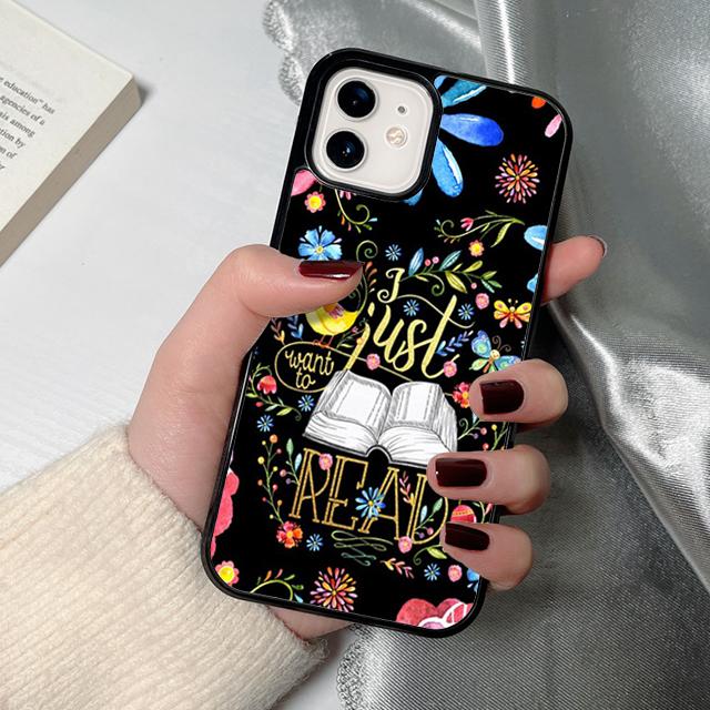 Read More Books Phone Case for iPhone 17 Air 16 15 14 12 13 PLUS 11 PRO MAX Back Cover Fundas