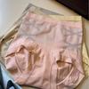 Women's Spring and Autumn 7A Antibacterial Crotch Girdle Waist Belly Lift Hip No Trace Breathable High Waist Triangle Briefs