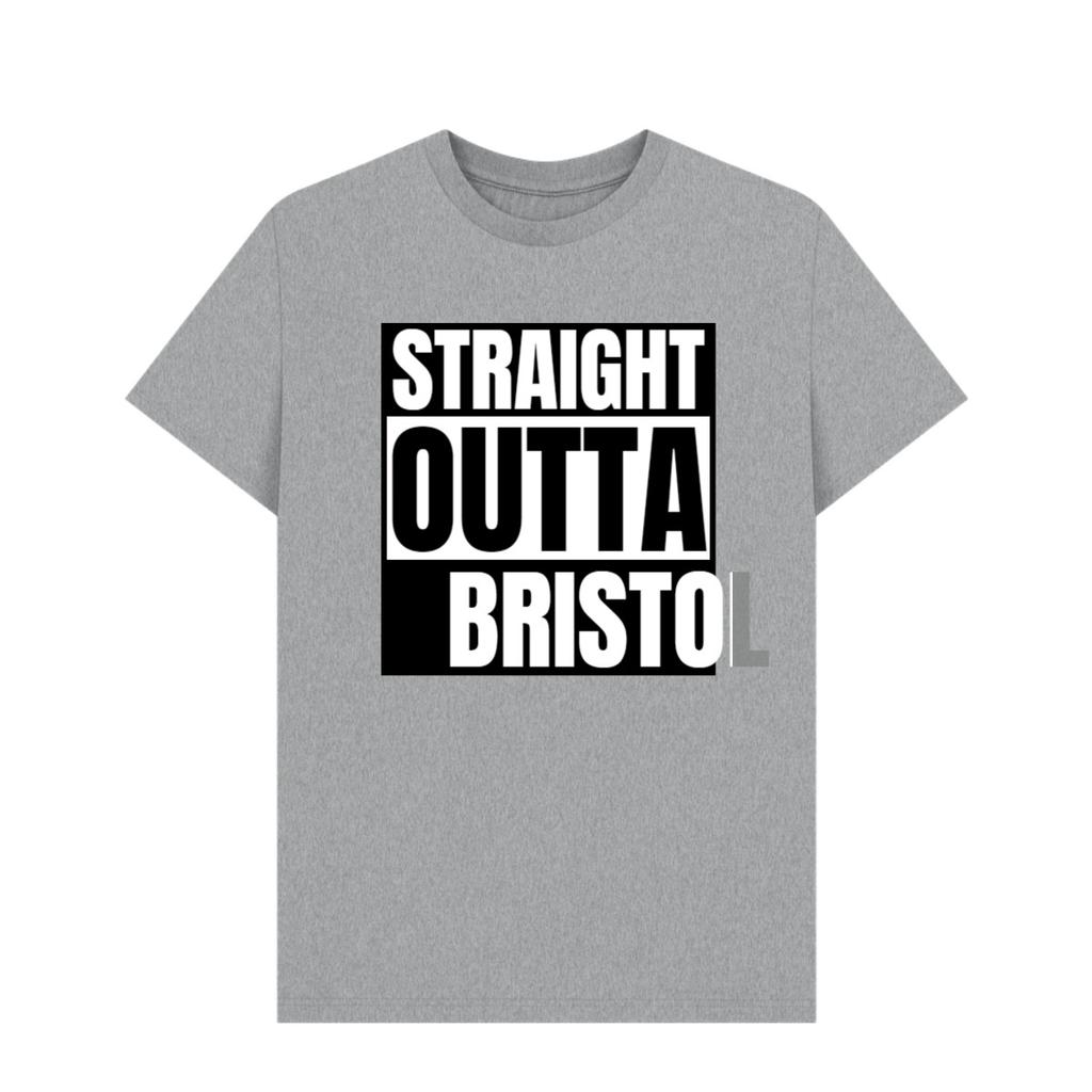 PERSONALISED STRAIGHT OUTTA YOUR TEXT CUSTOM T-SHIRT Graphic Print Casual Tee Shirts Graphic  Cool  Family  T Shirts