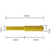 Diamond Bur Drill Bit, Grinding Head, Mounted Tip, Bit for Stone Carving