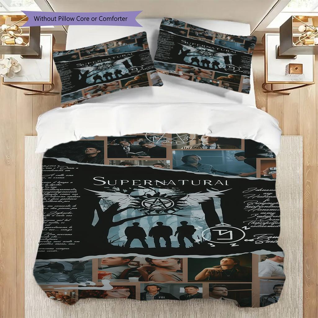 Supernatural Journey Through Unknown Bedding 1 Duvet Cover 2 Pillowcase Without Core Duvet Cover And Pillowcase Christmas Birthday Gift