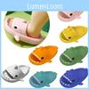 Lightweight And Comfortable Toddler Non-slip Slippers With Mongolian Cartoon Design Perfect For Bathrooms And Showers