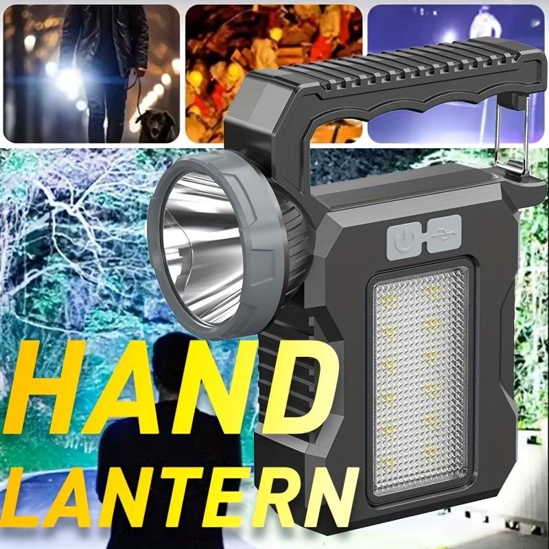 Lanternă LED Portabilă Reîncărcabilă Solară Potrivită pentru Camping, Situații de Urgență, Pană de Curent, Utilizare Interior/Exterior