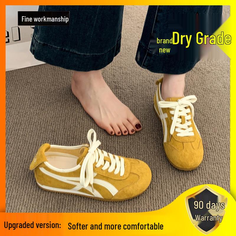 Damen 2025 Retro Deutsch Forrest Gump Inspirierte Trainingsschuhe - Flache Sohle, Vielseitig & Stilvoll Herbst Freizeit-Sneakers